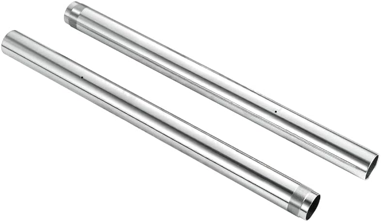 Front Fork Inner Tubes Pipes Silver Pair Compatible for SUZUKI Compatible for GSX-R600 Compatible for GSX-R750 2006 2007 41x535mm 51110-01H00-00 51120-01H00-00