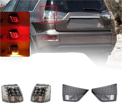 Feu arrière extérieur Outlander EX de qualité supérieure avec lentille claire - 4