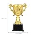 IMIKEYA Gold Award Trophies: Golden Trophies for Kids Awards Plastic Trophy Awards Trophies Cup for Kids Party Favors Sports Footabll Rewards Competition Tournaments