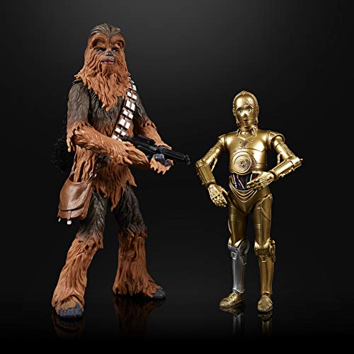 Star Wars The Black Series Chewbacca & C-3Po Toys 6" Scale The Empire Strikes Back Collectible Figures (Amazon Exclusive) #TOP7