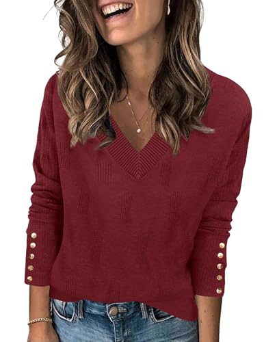 Zeagoo Women Lightweight Sweaters Shirt Long...