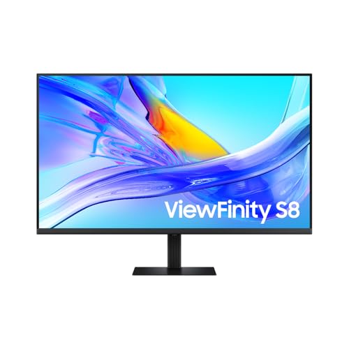 Monitor Samsung ViewFinity S8 37', 4K, USB-C (90W), USB Hub, Display Port, HDMI, HAS