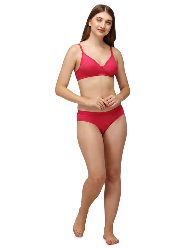 Women’s Lace Lingerie Set with Bra and Panty – Delicate Floral Lace Bra with Adjustable Straps and Matching Panty for Romantic and Comfortable Wear-picture-40