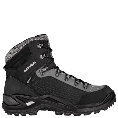 LOWA Stiefel mittel RENEGADE WARM GTX MID schwarz/grau, 44.5