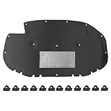 GEPCO Motorhaubendämmung Dämmmatte für VW GOLF 7 VII 5G mit Clips 5G0863831