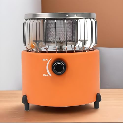 Cuisinière à gaz et chauffage de camping 2-en-1 avec diffusion de chaleur rapide - 4