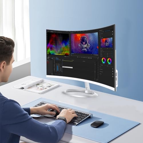 Image of All-in-One Desktop Computer PC, I3-8100T 16GB RAM 512GB SSD