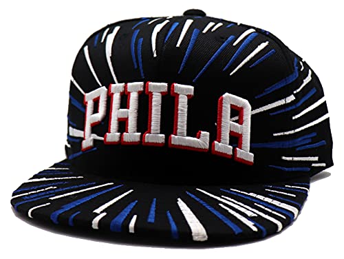 Mitchell & Ness Philadelphia 76ers Gorra Snapback Negra miniatura 2