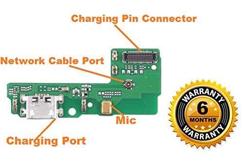 Mozomart USB Dock Charging Port Connector Board Flex Replacement Part Compatible with Xiaomi Redmi 5