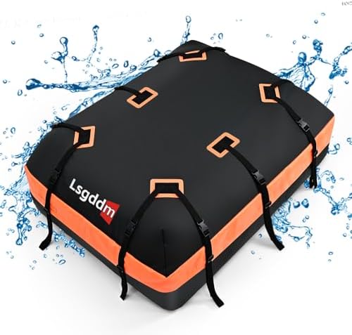 Bolsa De Techo Kingfun 20 Pies Cúbicos - Impermeable Y Universal Para Todo Vehículo