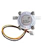 DollaTek YF-S401 0.5-5L/min Water Flow Hall Sensor Switch Flow Meter Flowmeter Counter-White #3