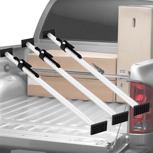 Adjustable Ratcheting C Bar (72-87 Inches) - Heavy Duty Anti-Slip Support Bars for Sedans, SUVs,...