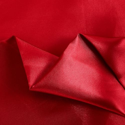 Satin Fabric by The Yard, 60 Inch Wide Pink Satin Fabric Shiny & Silky Lining for Wedding Dress Clothing Making, DIY Crafts - Image 3