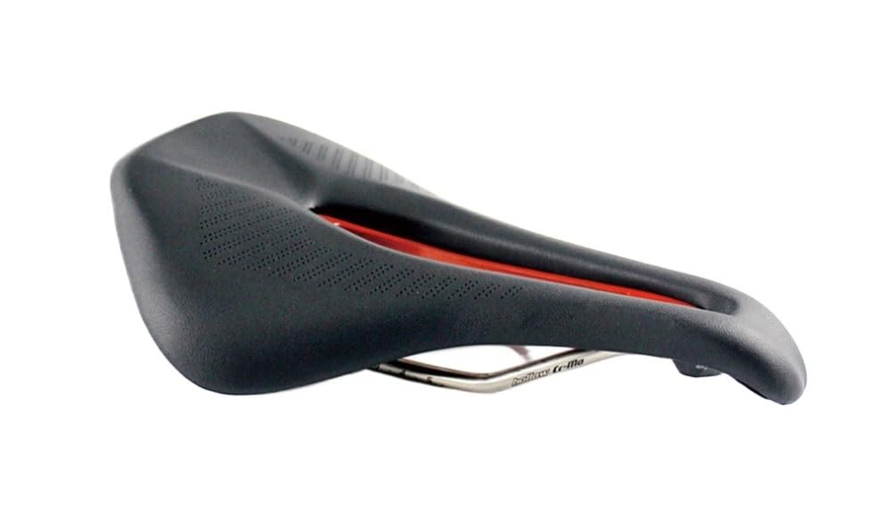 Sella Bici Sella for bici con guida cava Deisng for cuscino for bicicletta da triathlon in pelle microfibra 165 mm