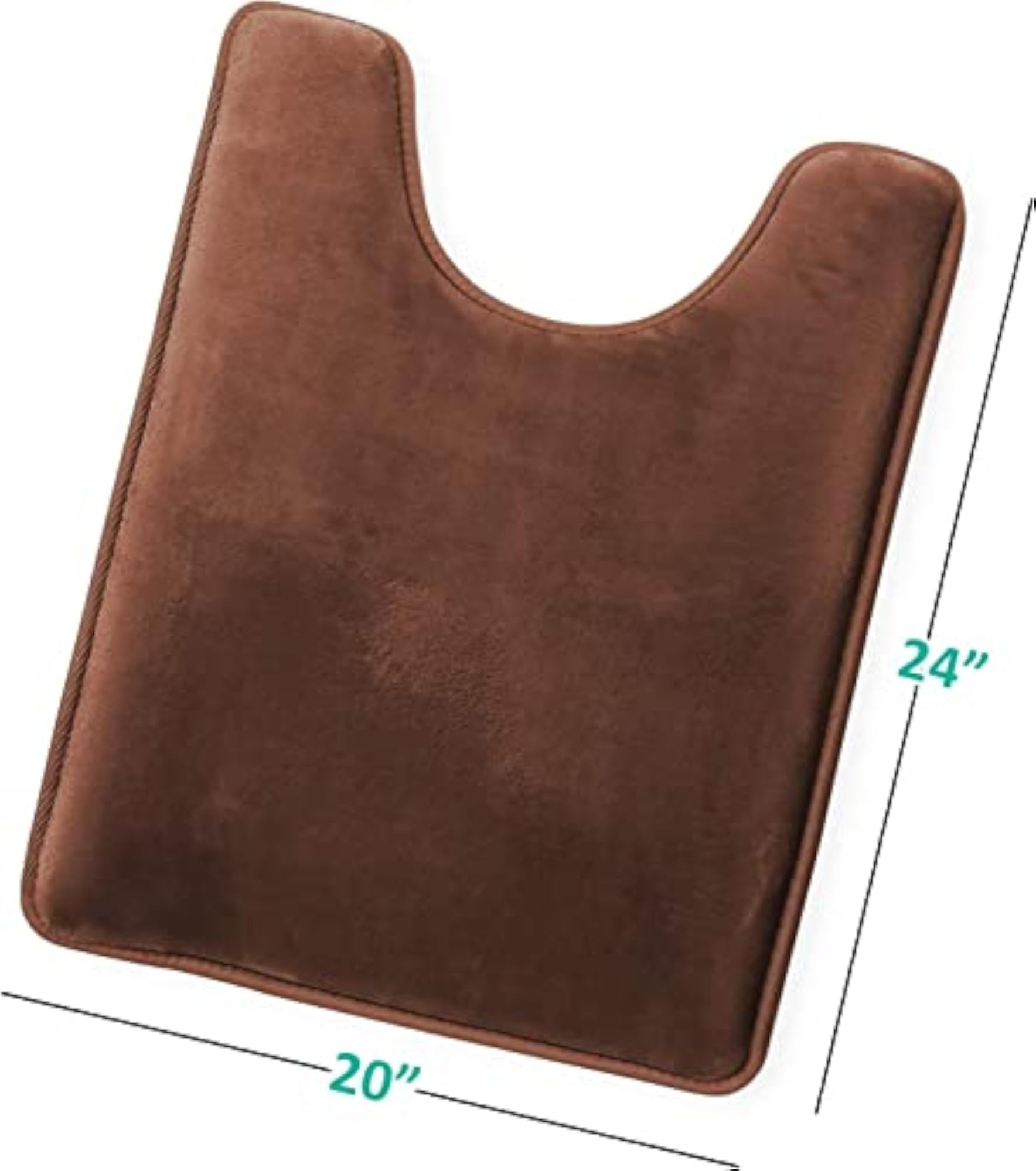Luxury Flannel Velvety Bath Mat Set