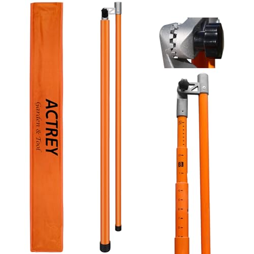 Load Height Measuring Stick20 FT Fiberglass Truck Height Stick with Adjustable Pole,Truck Height Measuring Stick,Height Stick for Trucks,Car Haulers