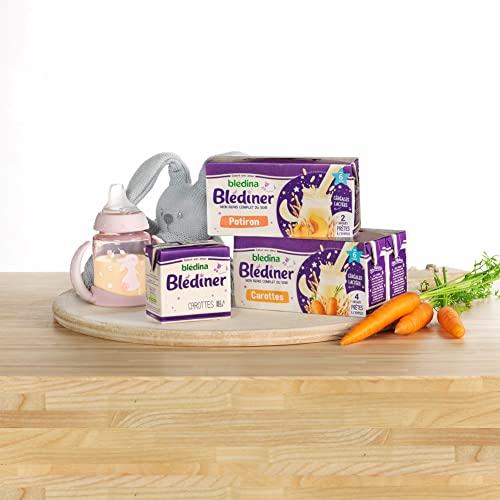 Blédina Blédîner Céréales bébé Lactées Carottes Dès 250 ml Lotx12 - vue 7