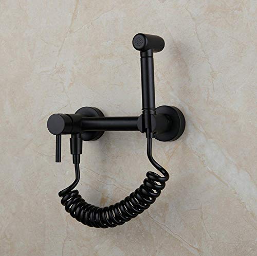 Robinet de douche noir mat mécanique pour une salle de bain moderne - 2