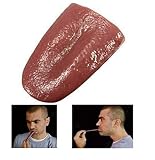 Onsinic 1 Pc Langue Réaliste Grosses Farces Magiques Blagues Astuces Halloween Horribles Magiciens Accessoires