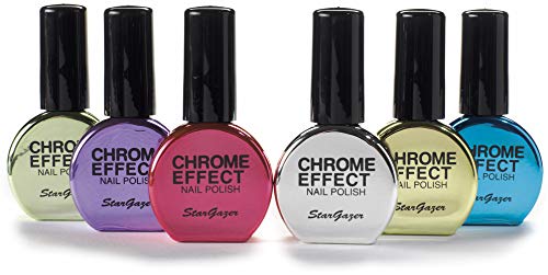 Stargazer smalto ad effetto cromato, rosso