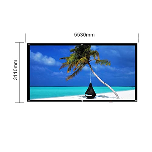 Pantalla de proyección 3D 250 pulgadas 4:3 miniatura 2