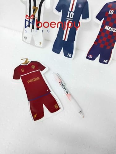 Image of Pogba Gel Pen Liquid Ink Pilot Pen Set with Comfortable Grip /School & Office Stationery Set of 1, Blue Ink| Football Theme, Packaging Included