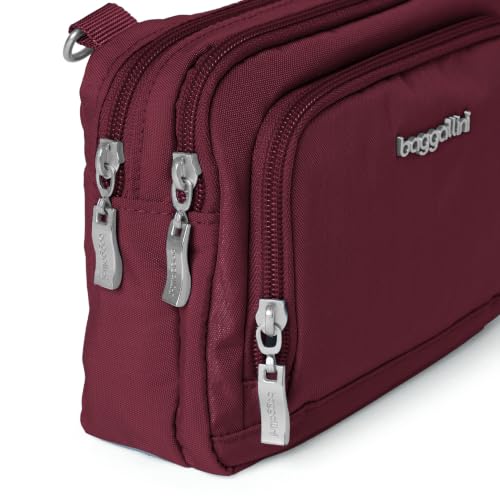 Image of Baggallini Triple Zip with Front Wallet /Trifecta RFID Wallet Crossbody