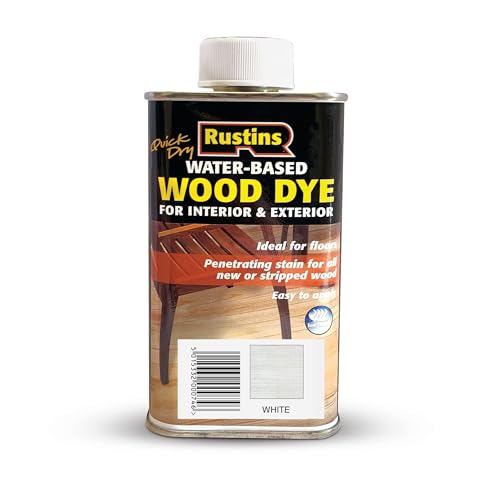 Rustins Wood Dye White 250ml