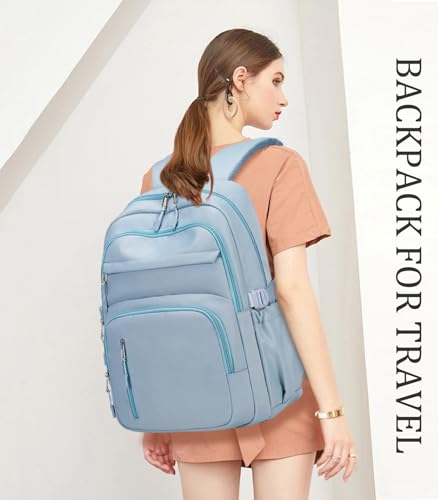 JIANYA Laptop Backpack for College Women Travel Backpack Big Student School Bag, Water Resistant Fits 15.6" Notebook2