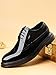 Men's Vintage High Gloss Wingtip Dress Shoes Tuxedo Suit Patent Leather Oxfords Brogue Formal Business Wedding (Black, Adult, Men, 10, Numeric, US Footwear Size System, Medium)