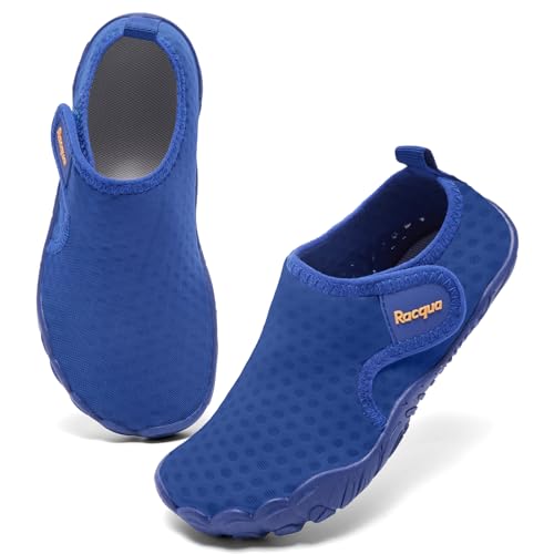 Image of Racqua Kids Water Shoes Girls Boys Quick Dry Beach Barefoot Swim Aqua (Little Kid /Big Kid)