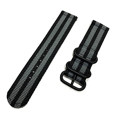 YIXIANGTING Nylon Band Compatible with Huami Compatible with Amazfit GTS 2 2e 3 GTR 2 3 Pro Smart Watch Bracelet Compatible with Compatible with Correa Compatible with Amazfit Strap