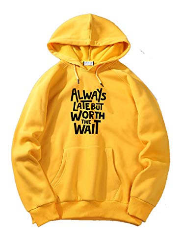 Image of The SV Style Random Print Graphic Print Pullover Hoodie, Black, Long Sleeve with Kangaroo Pocket 320 GSM Fleece Inside