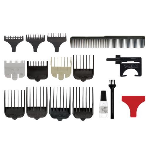 Wahl Professional 5 Star Series Limited Edition - Kit de aseo para hombre, recortadora multigroomer para cabello grueso y fino y peinado de barba, eléctrico con cable, uso profesional