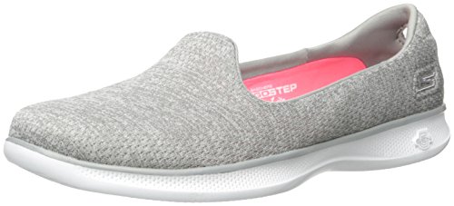 Skechers Performance Women's Go Step Lite Dynamik Walking Shoe,Gray Heather,9.5 M US