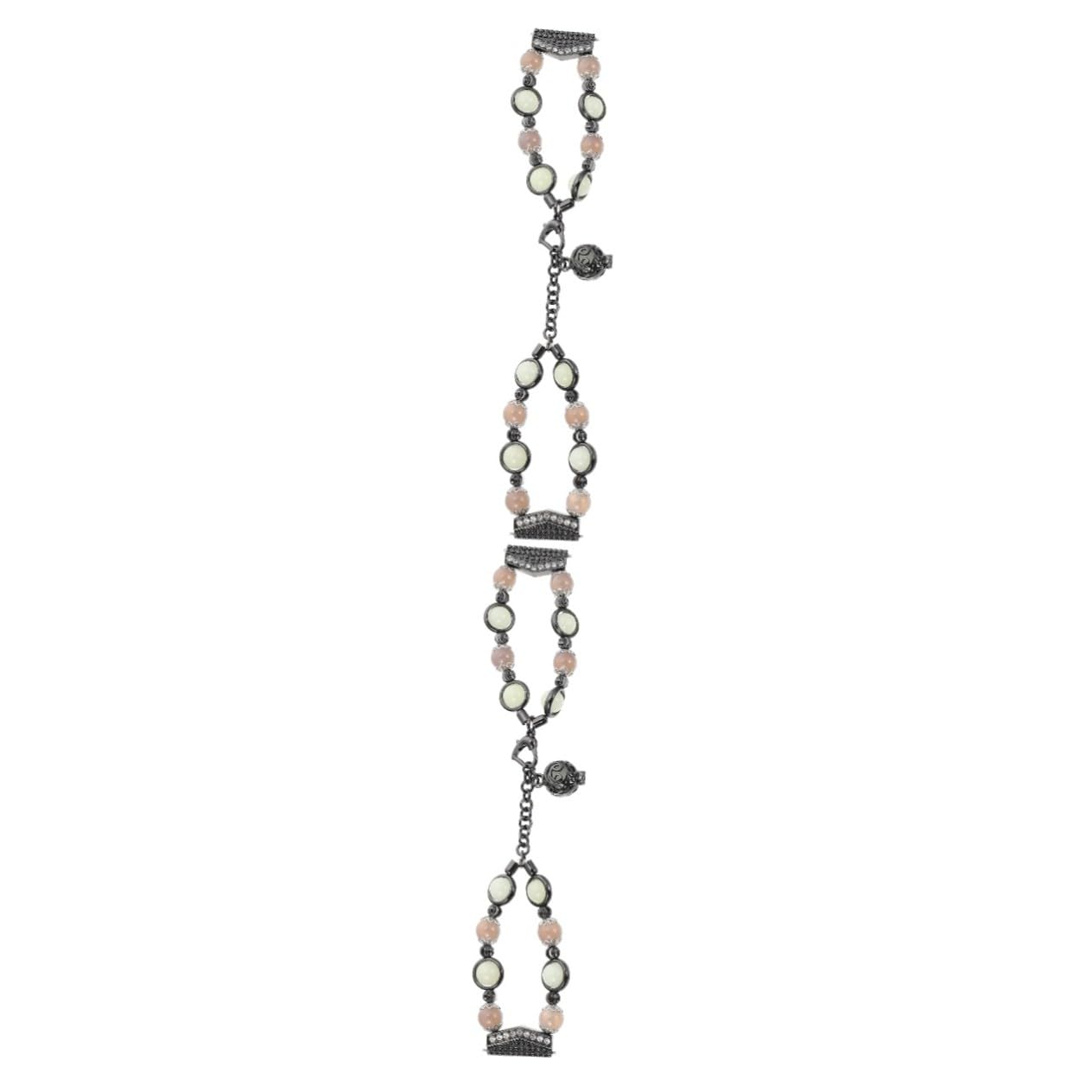 2 Piezas Correa de Perlas para Watch Active Pulsera Decorativa Resistente y Fácil de Cambiar Elegante y Cómodo