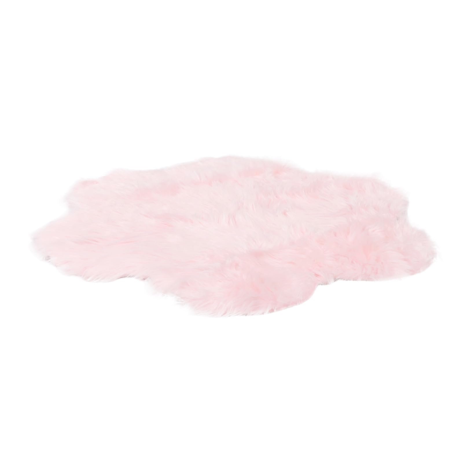Tapis lit doux rose en pétale Gatuida pour un chevet chaleureux en hiver