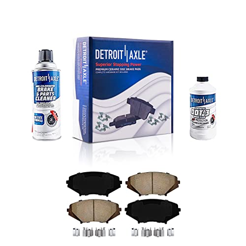 Image of Detroit Axle - Front Ceramic Brake Pads Replacement for 2004-2011