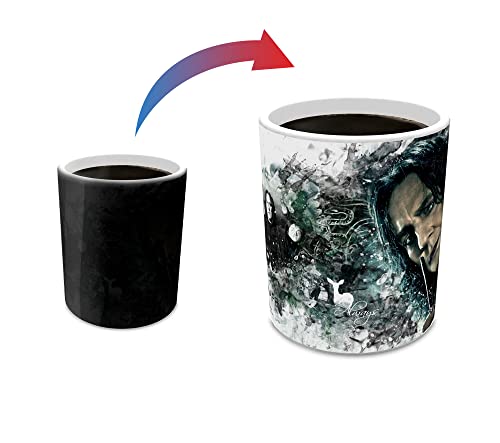 Taza Morphing Mugs Harry Potter (Snape), cerámica negra miniatura 2