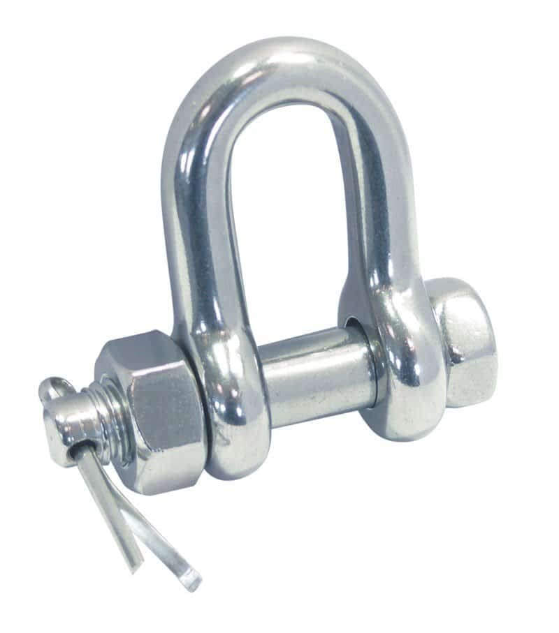 Grillete Forjado de Acero Inoxidable AISI 316 y Alta Resistencia