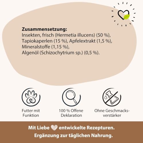 BugBell 400g HighSensitive Nassfutter mit Insekten - hypoallergen