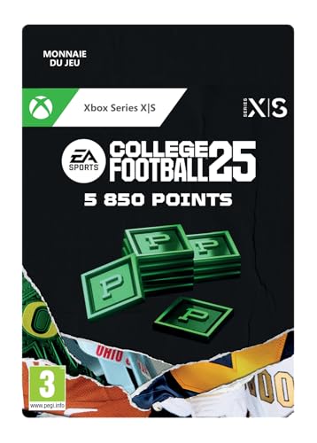 College Football 25 5850 Points Xbox recharge rapide Ultimate Team