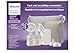 Philips Avent Double Electric Breast Pump - Electric Breast Pump, Hospital Strength, with Travel Bag and Pouch, SCF393/82