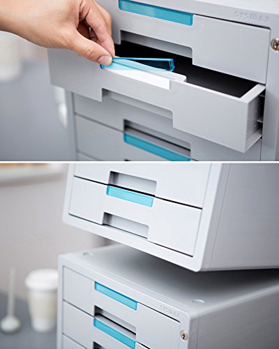 5-Drawers-System-2-Key-File-Cabinet-Office-Home-Desk-Supplies-Lockable-Function-1205K