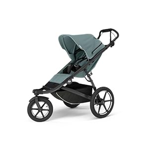 Thule Urban Glide 3 Single Child All-Terrain Stroller, Full-Suspension System, Air-Filled Tires, Upright seat with Adjustable Recline and Built-in legrest