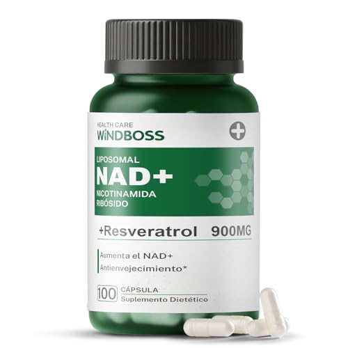 Windboss NAD+ Liposomal NR 900mg : Formule avec quercétine et resvératrol, développée comme partie de votre routine quotidienne. Avec des ingrédients soigneusement sélectionnés et un emballage pratiqu