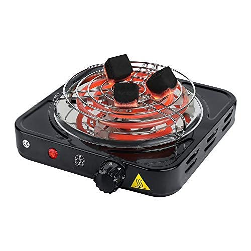 Chill Shisha elektrischer Kohleanzünder mit 1000W Kohlebrenner Heizplatte Brenner inkl. Schutzgitter für Shisha Kohle… – Bild 6