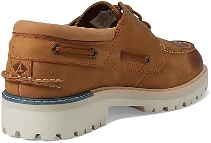 Sperry Men's Authentic Original 3-Eye Lug Boat Shoe, TAN, 11 | Image 4