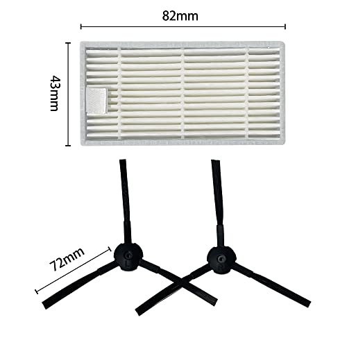 Smilefil Kit filtro di ricambio per aspirapolvere