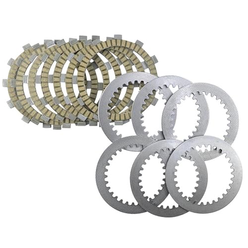 Kit embrayage KDX200SR KLX250 : disques de friction et acier durables
